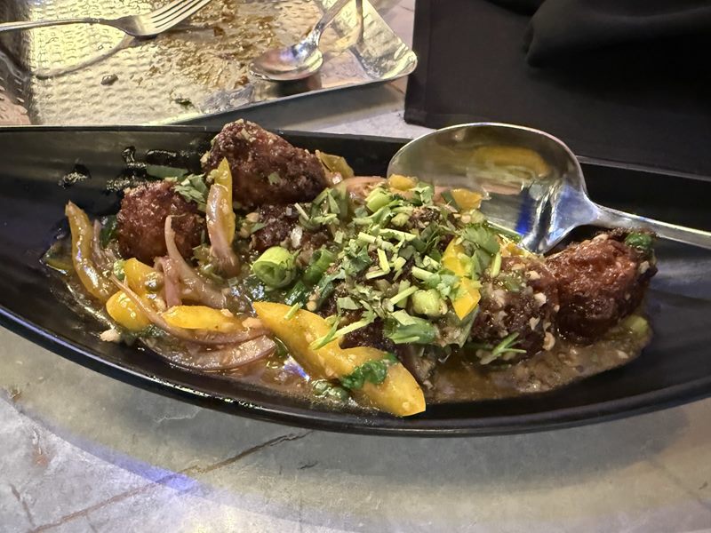 Fusion India food